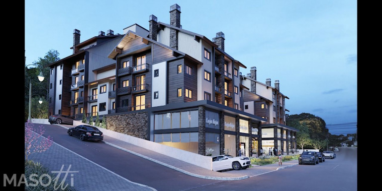 Apartamento com 1 Quarto à Venda, 4.356 m² em Várzea Grande - Gramado