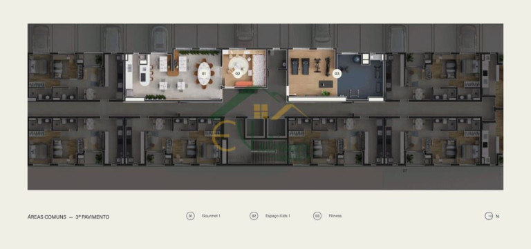 Imagem Apartamento com 3 Quartos à Venda, 66 m² em Estância Pinhais - Pinhais Imagem Apartamento com 3 Quartos à Venda, 66 m² em Estância Pinhais - Pinhais