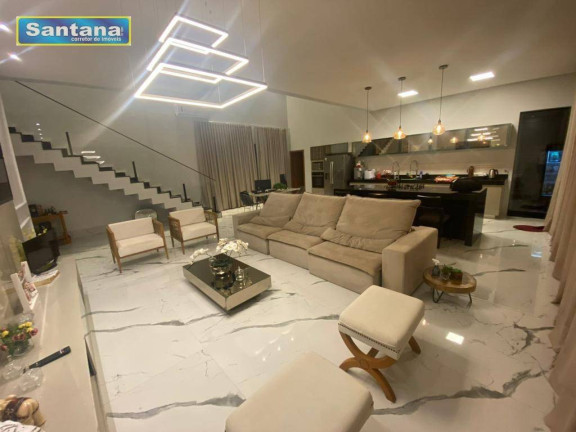 Imagem Casa com 3 Quartos à Venda, 253 m² em Condomínio Náutico Prive Das Caldas - Caldas Novas Imagem Casa com 3 Quartos à Venda, 253 m² em Condomínio Náutico Prive Das Caldas - Caldas Novas