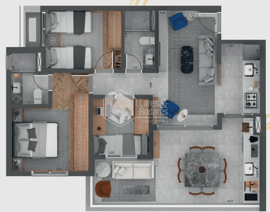 Imagem Apartamento com 2 Quartos à Venda, 72 m² em Santana - São Paulo