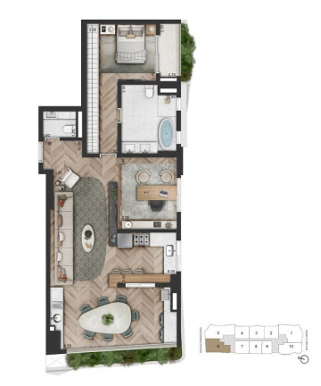 Imagem Apartamento com 3 Quartos à Venda, 147 m² em Consolação - São Paulo Imagem Apartamento com 3 Quartos à Venda, 147 m² em Consolação - São Paulo