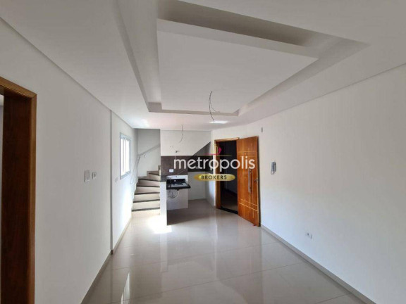 Imagem Cobertura com 2 Quartos à Venda, 88 m² em Vila Tibiriçá - Santo André Imagem Cobertura com 2 Quartos à Venda, 88 m² em Vila Tibiriçá - Santo André