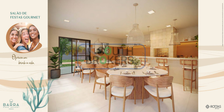 Imagem Apartamento com 2 Quartos à Venda, 52 m² em Barra Do Saí - Itapoá