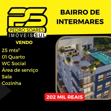 Apartamento com 1 Quarto à Venda, 34 m² em Intermares - Cabedelo