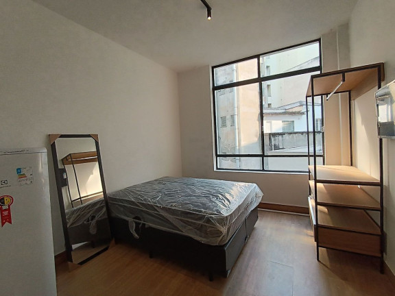 Imagem Apartamento com 1 Quarto para Alugar, 28 m² em República - São Paulo