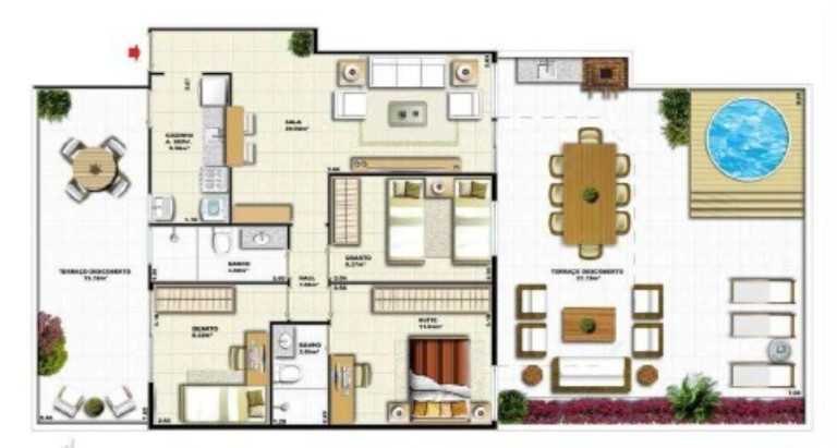 Imagem Imóvel com 2 Quartos à Venda, 68 m² em Vila Isabel - Rio De Janeiro