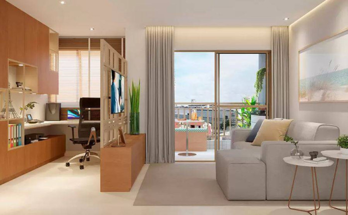 Imagem Apartamento com 2 Quartos à Venda, 51 m² em Presidente Kennedy - Fortaleza