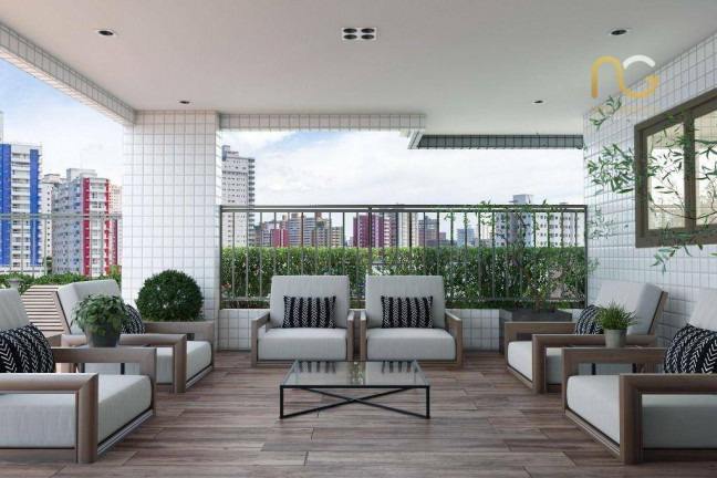 Imagem Apartamento com 3 Quartos à Venda, 105 m² em Canto Do Forte - Praia Grande Imagem Apartamento com 3 Quartos à Venda, 105 m² em Canto Do Forte - Praia Grande