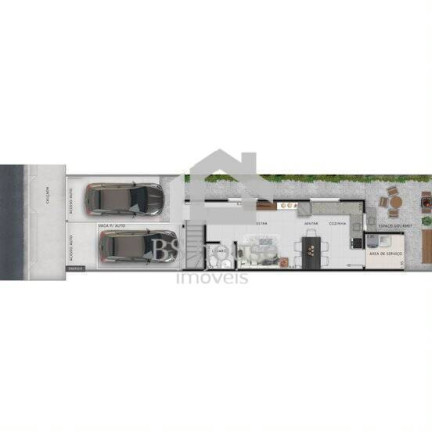 Imagem Sobrado com 3 Quartos à Venda, 94 m² em Parque Das Nações - Santo André