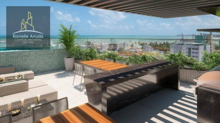 Apartamento com 2 Quartos à Venda, 60 m² em Jardim Oceania - João Pessoa