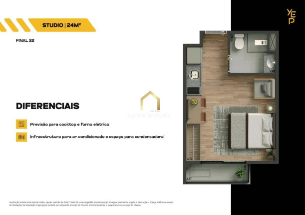 Imagem Apartamento com 1 Quarto à Venda, 28 m² em Pinheiros - São Paulo Imagem Apartamento com 1 Quarto à Venda, 28 m² em Pinheiros - São Paulo