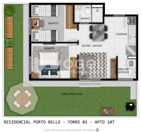 Imagem Apartamento com 2 Quartos à Venda, 42 m² em Fátima - Canoas Imagem Apartamento com 2 Quartos à Venda, 42 m² em Fátima - Canoas