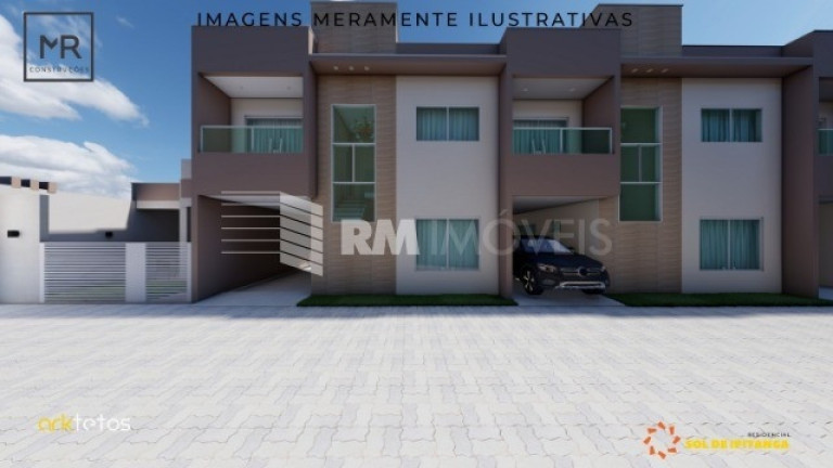 Casa de Condomínio com 3 Quartos à Venda, 95 m² em Ipitanga - Lauro De Freitas