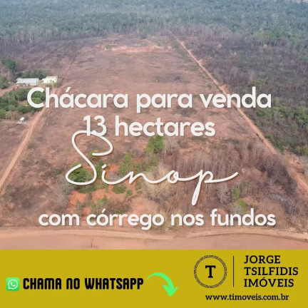 Fazenda à Venda, 10 m² em Comunidade Nossa Senhora De Fa - Sinop