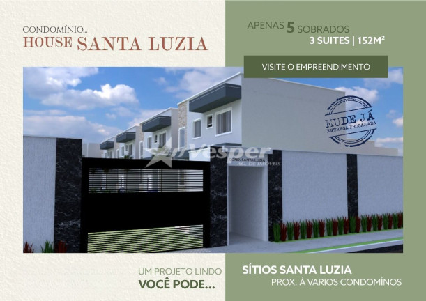 Sobrado com 3 Quartos à Venda, 960 m² em Sítios Santa Luzia - Aparecida De Goiânia