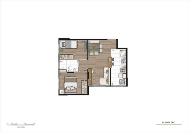 Imagem Apartamento com 2 Quartos à Venda, 42 m² em Tatuapé - São Paulo Imagem Apartamento com 2 Quartos à Venda, 42 m² em Tatuapé - São Paulo