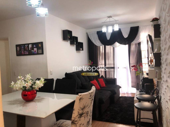 Apartamento com 3 Quartos à Venda, 75 m² em Vila Floresta - Santo André