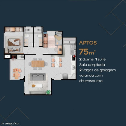 Imagem Apartamento com 3 Quartos à Venda, 75 m² em Rio Madeira - Porto Velho Imagem Apartamento com 3 Quartos à Venda, 75 m² em Rio Madeira - Porto Velho