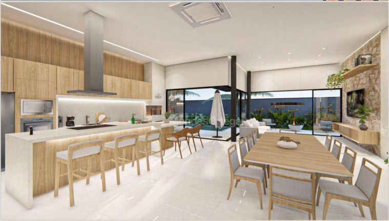 Imagem Casa com 4 Quartos à Venda, 370 m² em Alphaville Nova Esplanada - Votorantim