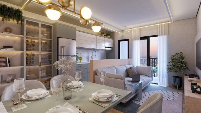 Imagem Apartamento com 2 Quartos à Venda, 62 m² em Novo Mundo - Curitiba