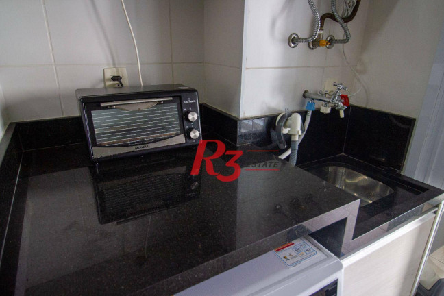 Imagem Apartamento com 1 Quarto à Venda, 57 m² em Gonzaga - Santos