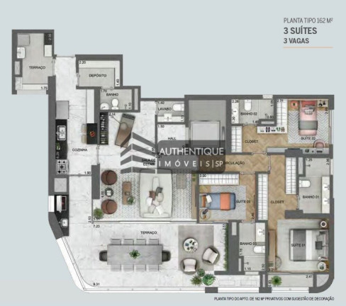 Imagem Apartamento com 3 Quartos à Venda, 162 m² em Chácara Santo Antônio (zona Sul) - São Paulo Imagem Apartamento com 3 Quartos à Venda, 162 m² em Chácara Santo Antônio (zona Sul) - São Paulo