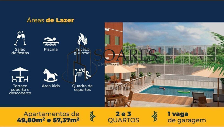 Imagem Apartamento com 2 Quartos à Venda, 49 m² em Pedreira - Belém Imagem Apartamento com 2 Quartos à Venda, 49 m² em Pedreira - Belém