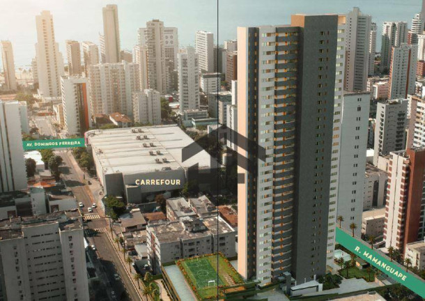Apartamento com 3 Quartos à Venda, 108 m² em Boa Viagem - Recife