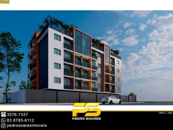 Apartamento com 2 Quartos à Venda, 52 m² em Cristo Redentor - João Pessoa