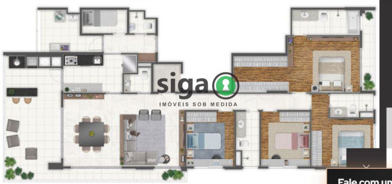 Imagem Apartamento com 4 Quartos à Venda, 163 m² em Vila Madalena - São Paulo Imagem Apartamento com 4 Quartos à Venda, 163 m² em Vila Madalena - São Paulo