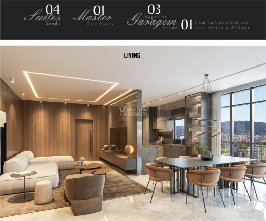 Imagem Imóvel com 4 Quartos à Venda, 173 m² em Meia Praia - Itapema