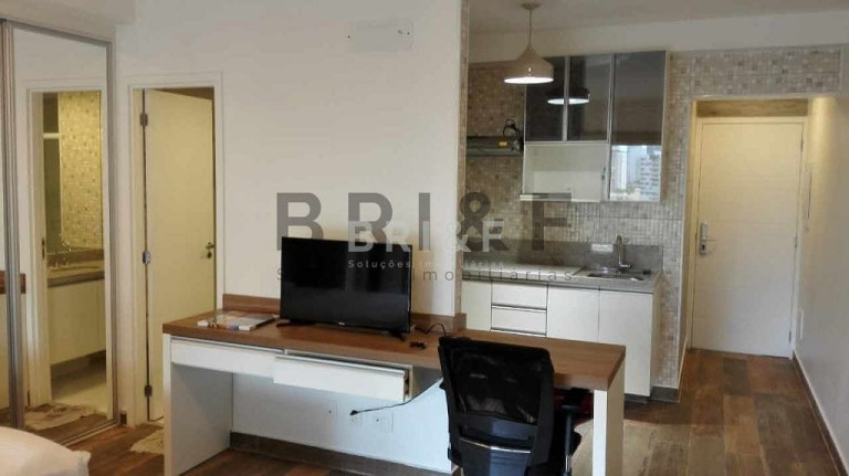 Imagem Apartamento com 1 Quarto para Alugar, 43 m² em Brooklin - São Paulo