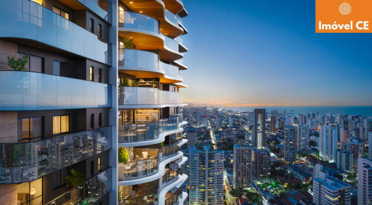 Apartamento com 4 Quartos à Venda, 163 m² em Meireles - Fortaleza