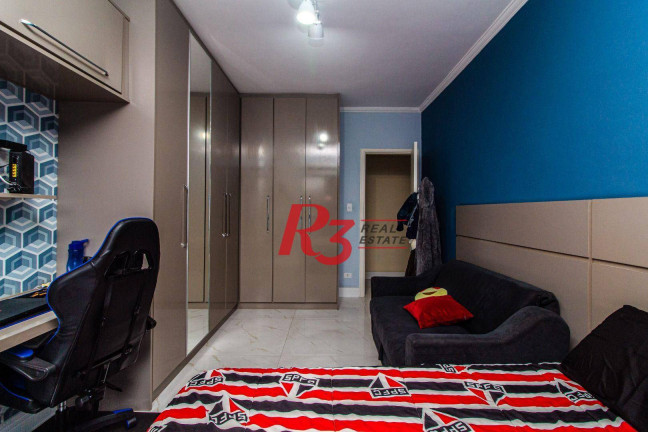 Imagem Apartamento com 3 Quartos à Venda, 121 m² em Campo Grande - Santos