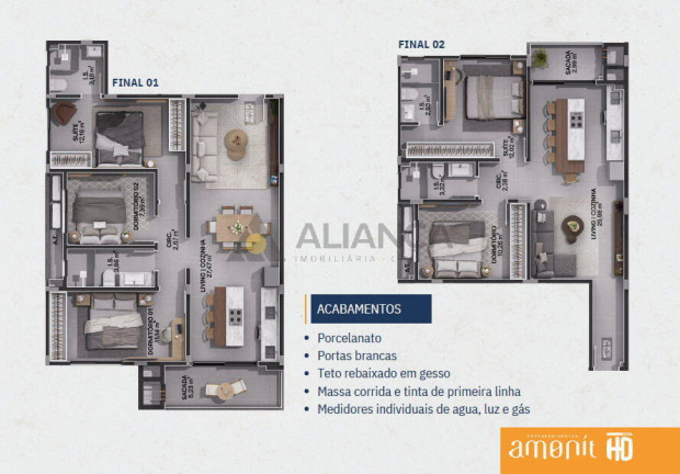Imagem Apartamento com 2 Quartos à Venda, 70 m² em Gravatá - Navegantes