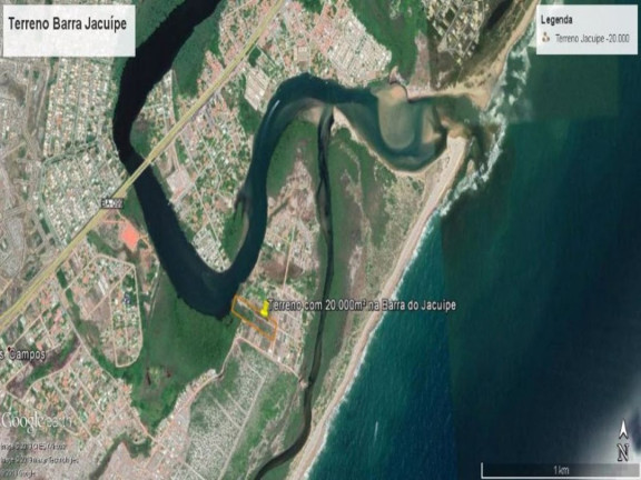 Imagem Terreno à Venda, 20.000 m² em Barra Do Jacuípe - Camaçari Imagem Terreno à Venda, 20.000 m² em Barra Do Jacuípe - Camaçari
