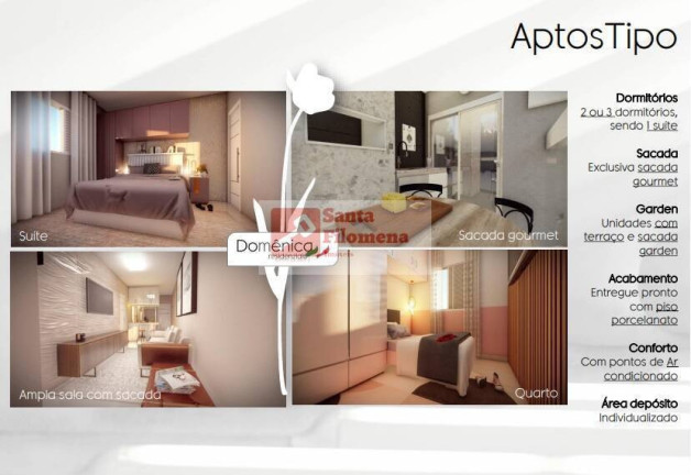 Imagem Apartamento com 3 Quartos à Venda, 59 m² em Vila Curuçá - Santo André Imagem Apartamento com 3 Quartos à Venda, 59 m² em Vila Curuçá - Santo André