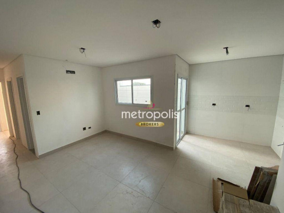 Apartamento com 2 Quartos à Venda, 52 m² em Vila Pires - Santo André