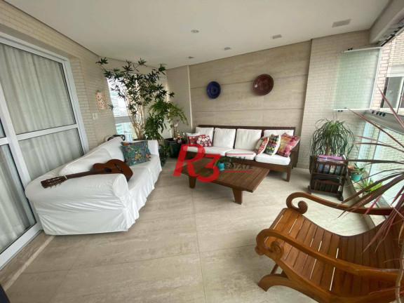 Imagem Apartamento com 4 Quartos à Venda, 204 m² em Embaré - Santos
