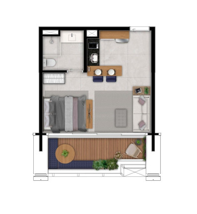 Imagem Apartamento com 1 Quarto à Venda, 95 m² em Itaim Bibi - São Paulo
