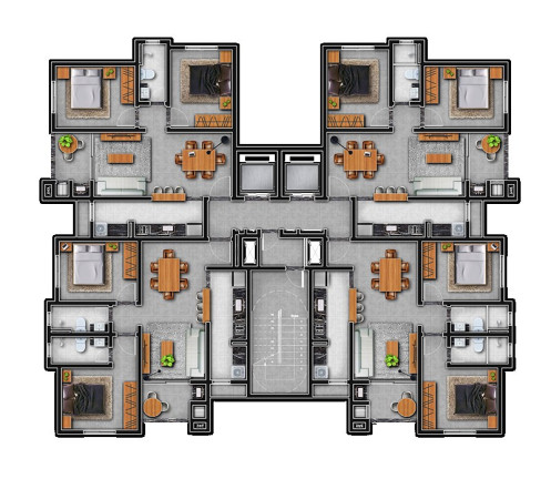 Imagem Apartamento com 2 Quartos à Venda, 66 m² em Escola Agrícola - Blumenau Imagem Apartamento com 2 Quartos à Venda, 66 m² em Escola Agrícola - Blumenau