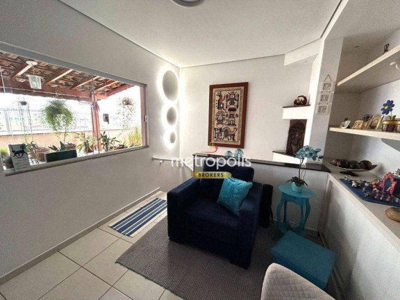Imagem Cobertura com 2 Quartos à Venda, 169 m² em Santa Maria - São Caetano Do Sul