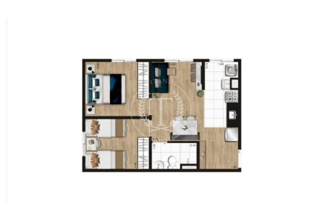 Imagem Apartamento com 2 Quartos à Venda, 41 m² em Jardim Santo Antônio - São Paulo Imagem Apartamento com 2 Quartos à Venda, 41 m² em Jardim Santo Antônio - São Paulo