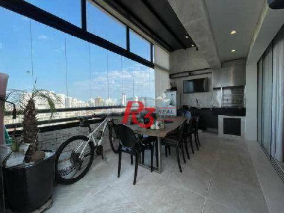 Imagem Cobertura com 3 Quartos à Venda, 190 m² em Embaré - Santos