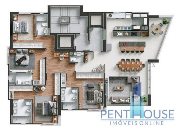Imagem Apartamento com 4 Quartos à Venda, 190 m² em Centro - Balneário Camboriú Imagem Apartamento com 4 Quartos à Venda, 190 m² em Centro - Balneário Camboriú