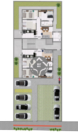 Imagem Apartamento com 3 Quartos à Venda, 58 m² em Parque Xangri-lá - Contagem