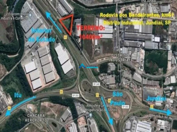 Imagem Imóvel à Venda, 10.400 m² em Distrito Industrial - Jundiaí Imagem Imóvel à Venda, 10.400 m² em Distrito Industrial - Jundiaí