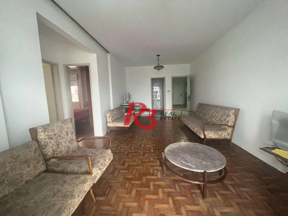Apartamento com 2 Quartos à Venda, 108 m² em Embaré - Santos