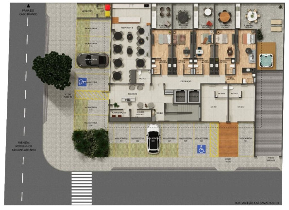 Imagem Apartamento com 1 Quarto à Venda, 26 m² em Cabo Branco - João Pessoa
