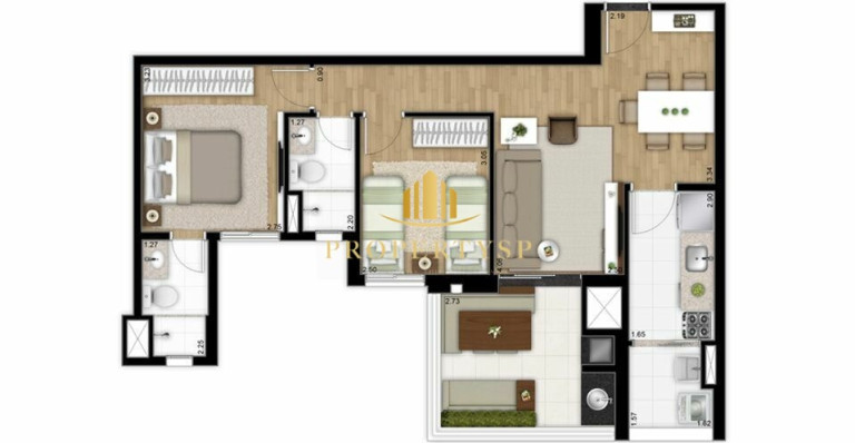 Imagem Apartamento com 2 Quartos à Venda, 69 m² em Barra Funda - São Paulo Imagem Apartamento com 2 Quartos à Venda, 69 m² em Barra Funda - São Paulo